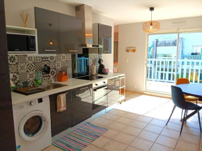 Appartement lumineux proche centre et plage avec terrasse et parking, Capbreton - FR-1-239-1056